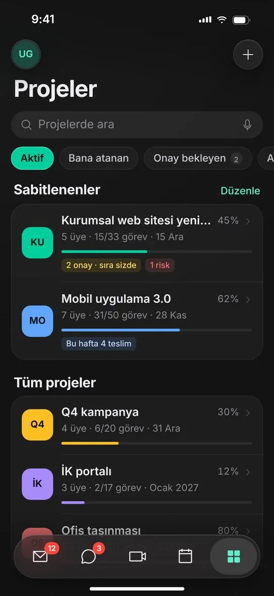 iOS Projeler