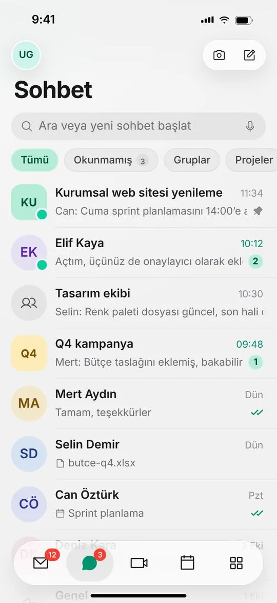 iOS Sohbet